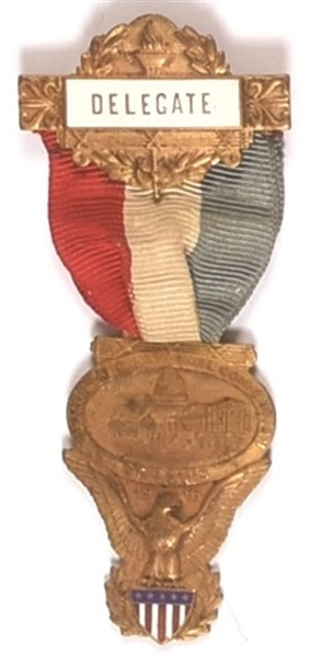Wilson 1916 Delegate Badge