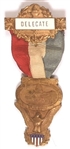 Wilson 1916 Delegate Badge