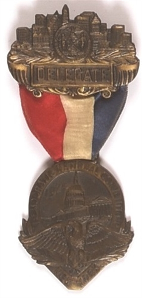 Davis 1924 Convention Badge