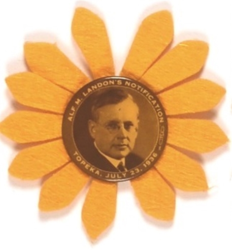 Landon Notification Day Pin, Sunflower