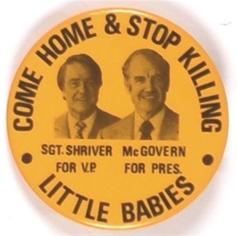 McGovern Stop Killing Little Babies
