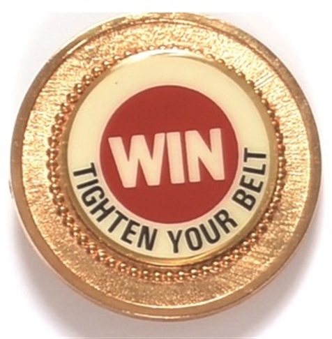 Ford Tighten Your Belt WIN Belt Buckle