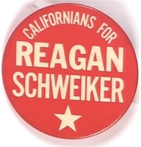 Californians for Reagan, Schweiker