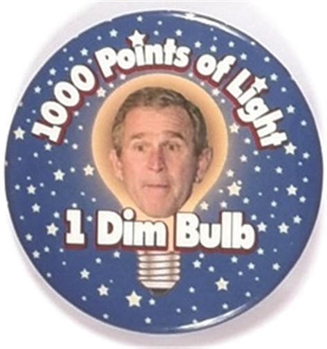 Bush One Dim Bulb