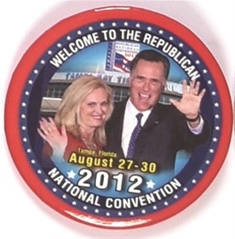 The Romneys, 2012 Convention Pin