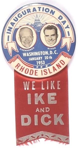 We Like Ike and Dick Rhode Island