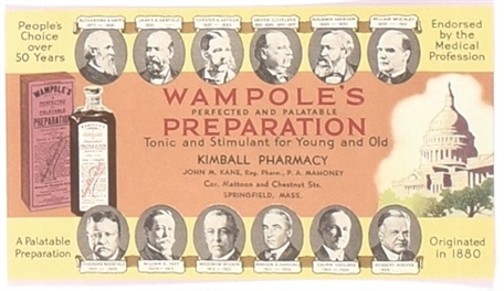 Hoover and Presidents Womples Preparation Blotter