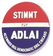 Stimmt for Adlai Chicago Litho