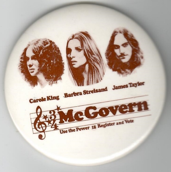 McGovern Concert Pin