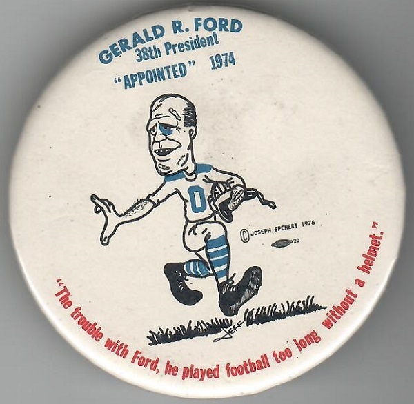 Ford Football With No Helmet
