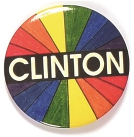 Clinton Colorful Glow in Dark Pin