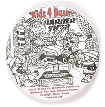 Kids 4 Bush Barbershop Pin