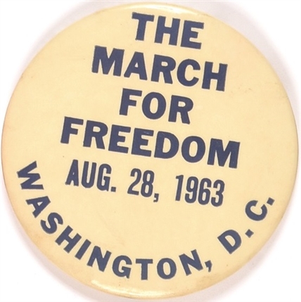 The March for Freedom 1963 Celluloid