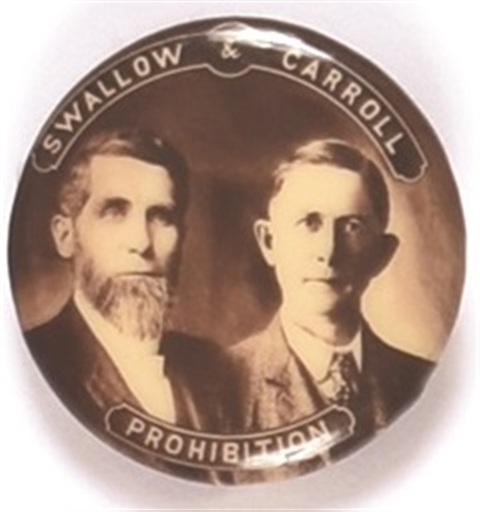 Swallow and Carroll, Prohibition Party