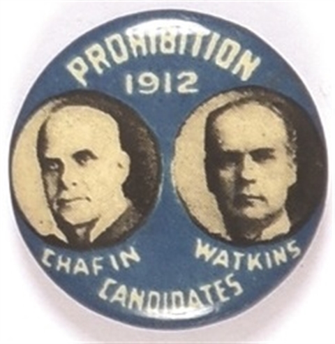 Chafin and Watkins, Prohibition Jugate