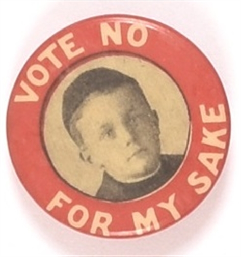 Vote No for My Sake Little Boy