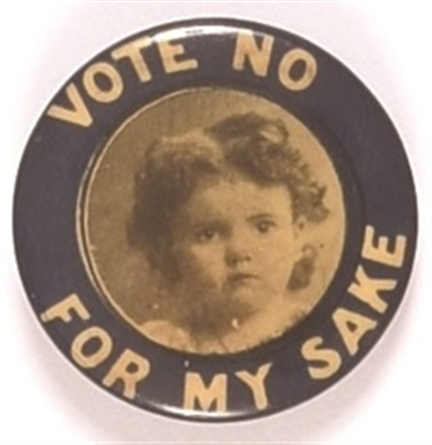 Vote No for My Sake Little Girl