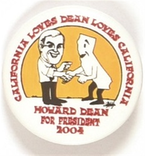 California Loves Howard Dean