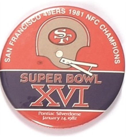 San Francisco 49ers Super Bowl XVI