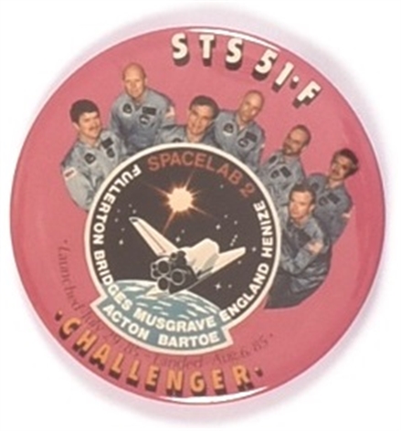 Challenger STS 51-F Crew