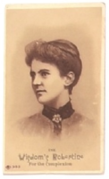 Frances Cleveland Violet Cream Trade Card
