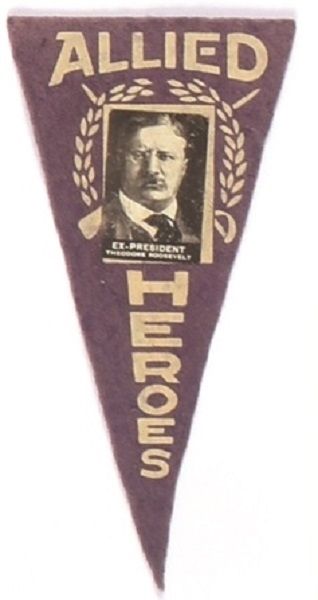 TR Allied Heroes WW I Pennant