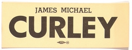 James Michael Curley, Massachusetts