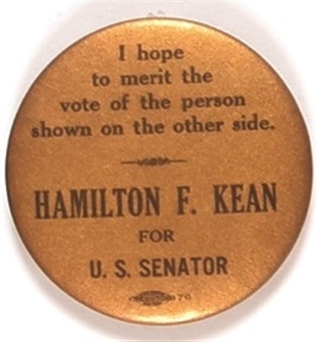 Hamilton Kean for Senator Mirror