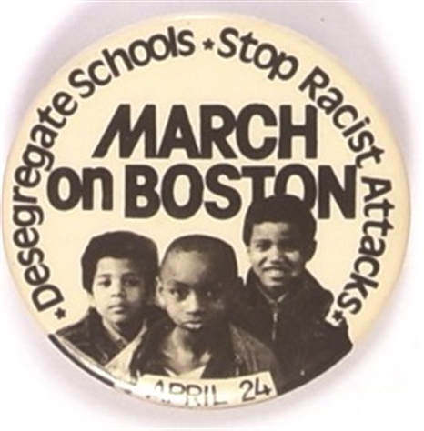 March on Boston Stop Racist Attacks