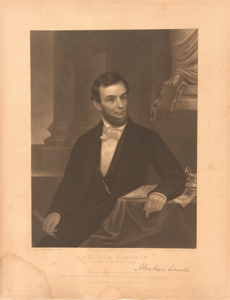 Abraham Lincoln 1864 Print