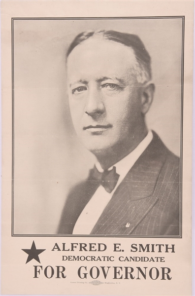 Al Smith Democratic Candidate for Governor