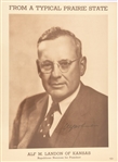Alf Landon Signed Poster