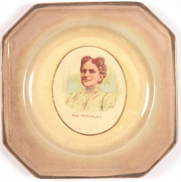 Ida McKinley Plate