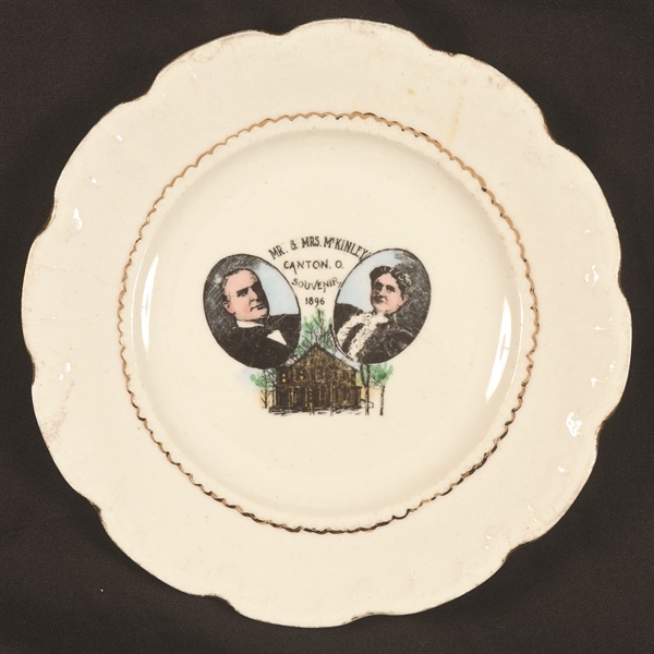 Mr. and Mrs. McKinley Canton, Ohio Plate