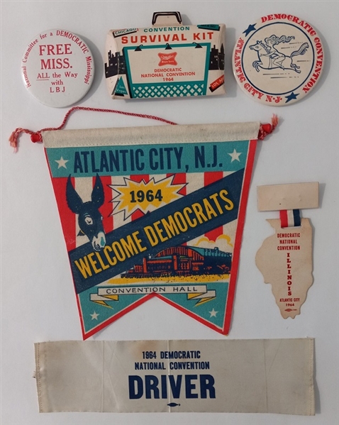 Lyndon Johnson 1964 Convention Group