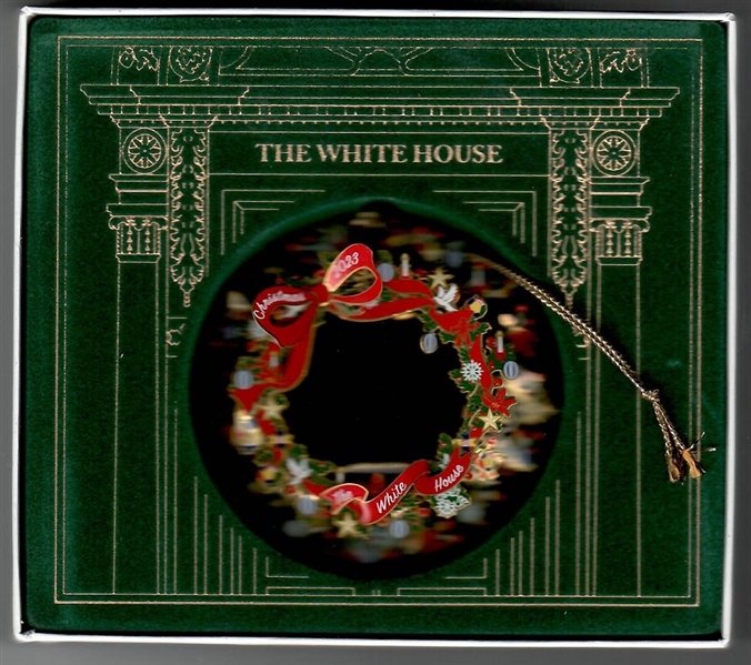 White House Historical Assn. 2023 Christmas Ornament, the Fords: