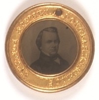 Douglas, Johnson 1860 Democratic Party Ferrotype