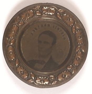 Lincoln, Hamlin Larger Size Doughnut Ferrotype