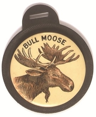 Theodore Roosevelt Bull Moose Fob