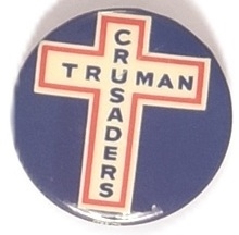 Truman Crusaders Cross Pin