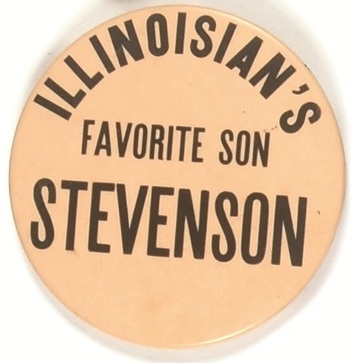 Stevenson Illinoisians Favorite Son