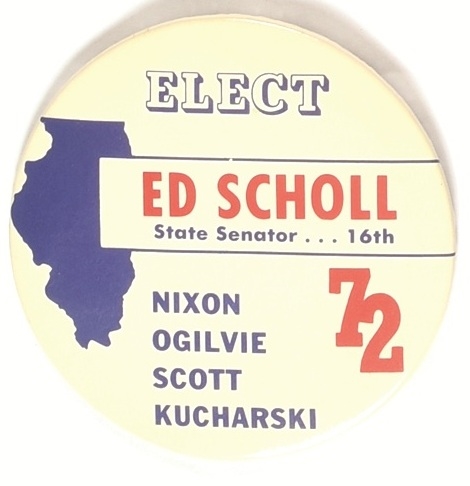 Nixon, Ed Scholl Illinois Coattail