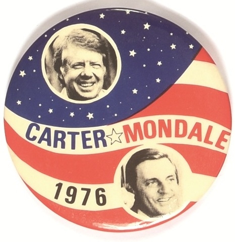 Carter, Mondale Universe Pin