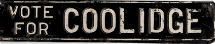 Vote for Coolidge License