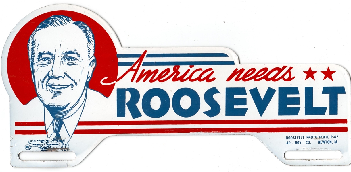 America Needs Roosevelt Portrait License