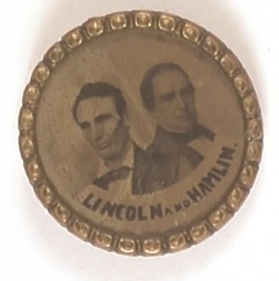 Lincoln, Hamlin Ferrotype Jugate