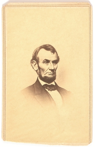 Abraham Lincoln CDV