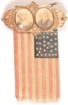 Harrison, Morton Brass Jugate and Ribbon