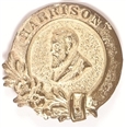 Benjamin Harrison Tin Pinback