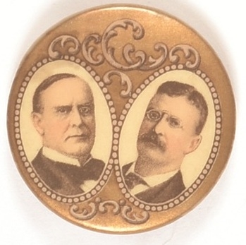 McKinley, TR Gold Filigree Jugate